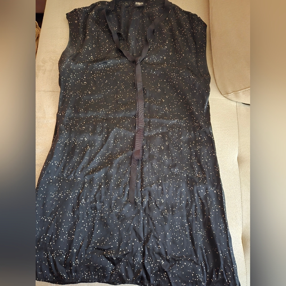 Edun Black Silk Dress w